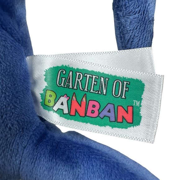 Garten of Banban Nabnab Plush Toy 10" Blue Soft Stuffed Animal Collectible - Picture 4 of 5